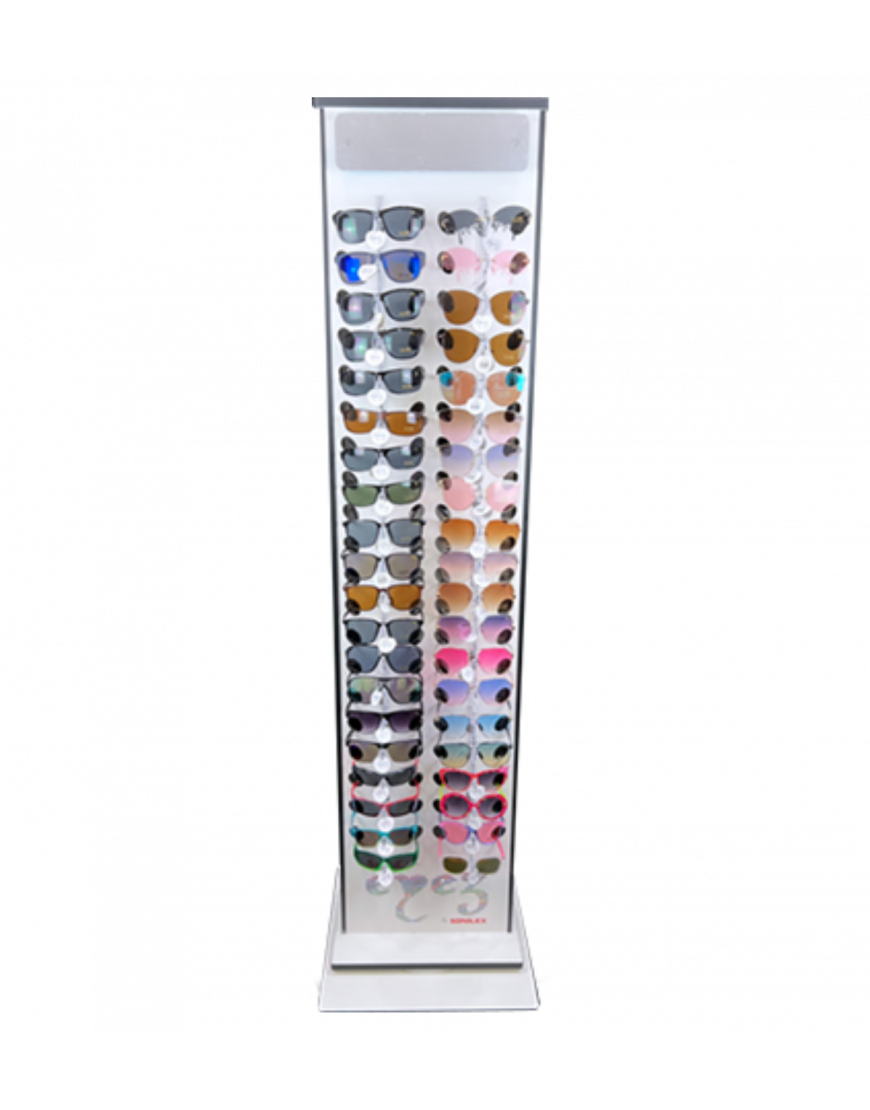 80 Pcs Sunglass Tower 2-Sided Display 80 Pcs Sunglass Tower 2-Sided Display