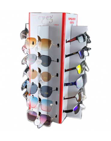 24 Pcs Sunglass Counter Display Collapsible